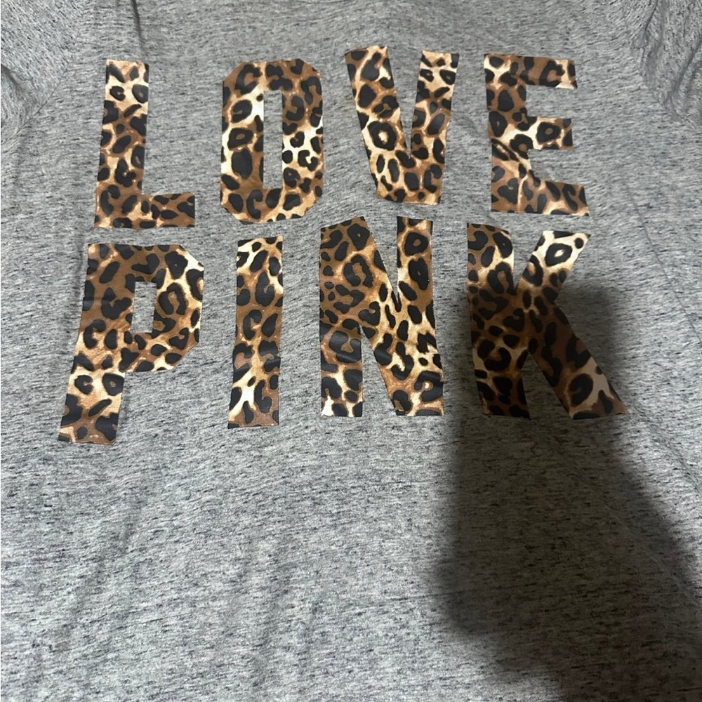 PINK Victoria's Secret Heather Gray Tee